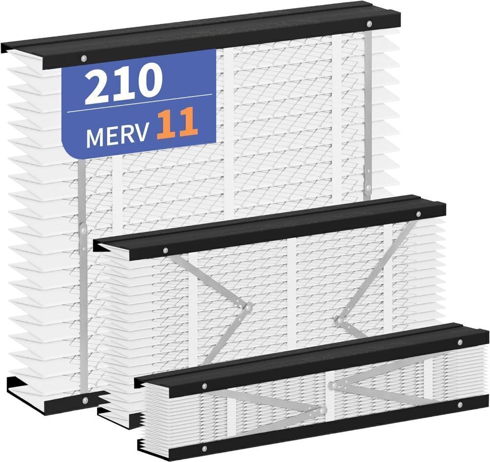 2-Pack 210 Filter Replacement Compatible with AprilAire 210 Whole House Air Purifiers - Image 1 - Lot 502