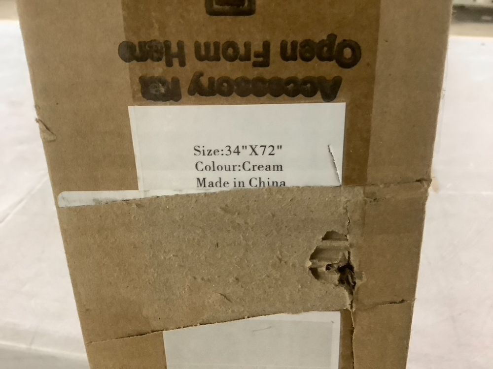 Persilux Roller Blinds, Cream, 34" x 72" - Image 4 - Lot 510