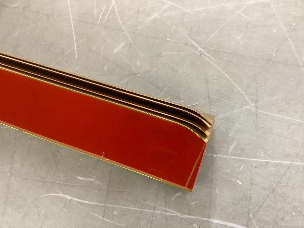 45" Aluminum Metal Corner Protectors, Self Adhesive, 4 pc - Image 3 - Lot 701