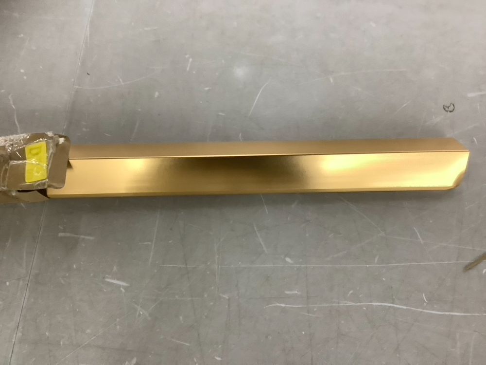 45" Aluminum Metal Corner Protectors, Self Adhesive, 4 pc - Image 4 - Lot 701