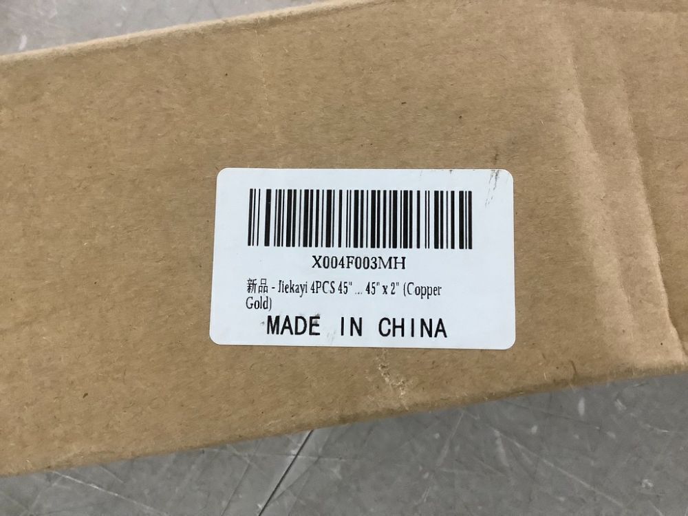 45" Aluminum Metal Corner Protectors, Self Adhesive, 4 pc - Image 5 - Lot 701