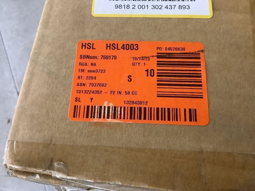 RIDGELINE 22 in. 58 cc Gas Powered 2-Stroke Portable Chainsaw with Case - Image 4 - Lot 15JF