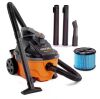 RIDGID 4 Gal. 5.0 Peak HP Portable Shop Vacuum Wet Dry Vac with Fine Dust Filter, Locking Hose and Attachments - Thumbnail 1