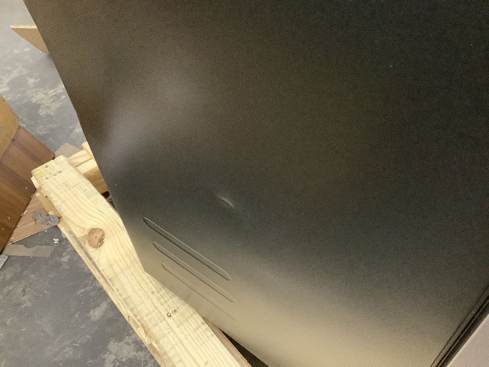 Vissani 3.1 cu. ft. 2-Door Mini Refrigerator in Stainless Steel with Freezer - Image 4 - Lot 54JF