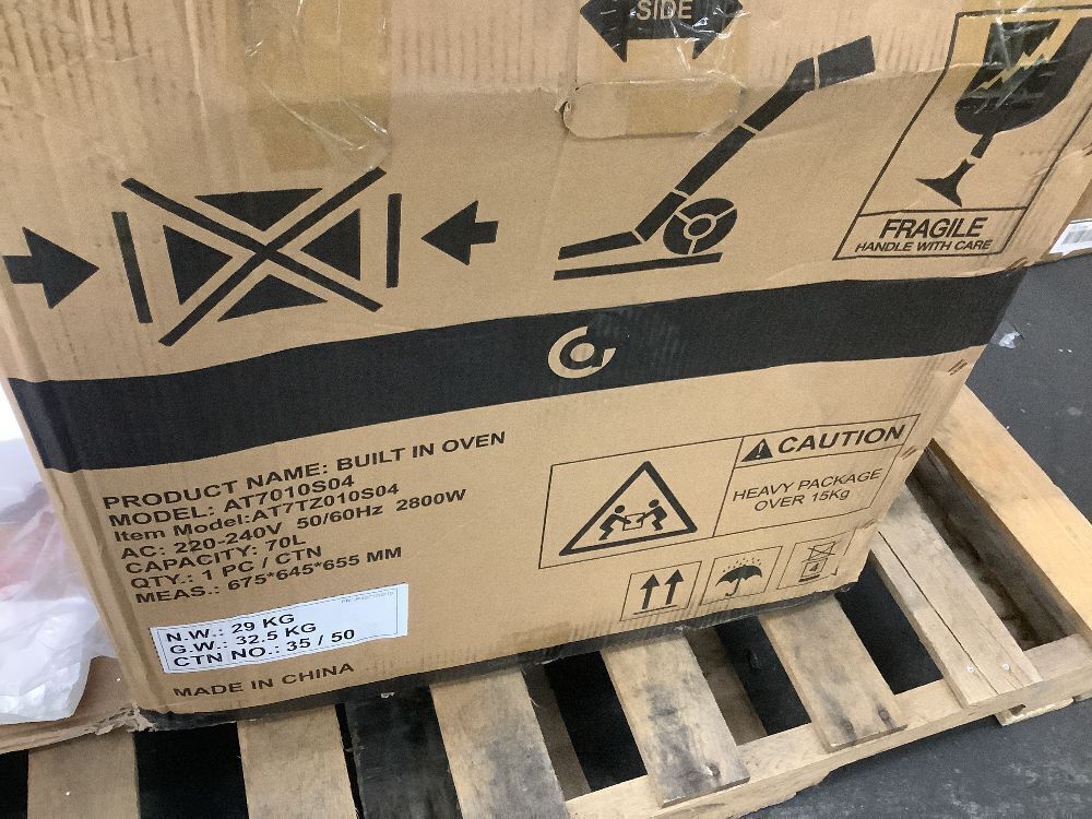 amzchef 24 in. 2.5 cu. ft. Single Electric Convection Thermal Wall Oven with 11 Functions in Stainless Steel - Image 10 - Lot 55JF