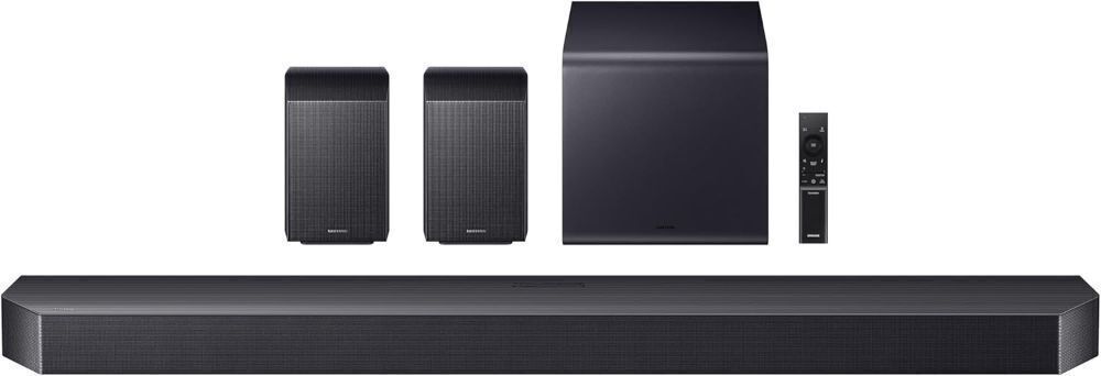Samsung Q990F 11.1.4ch Q Series Subwoofer + Rear Speaker, Wireless Dolby Atmos, Q-Symphony, Game Mode Pro, Adaptive Sound - Image 1 - Lot 6JF