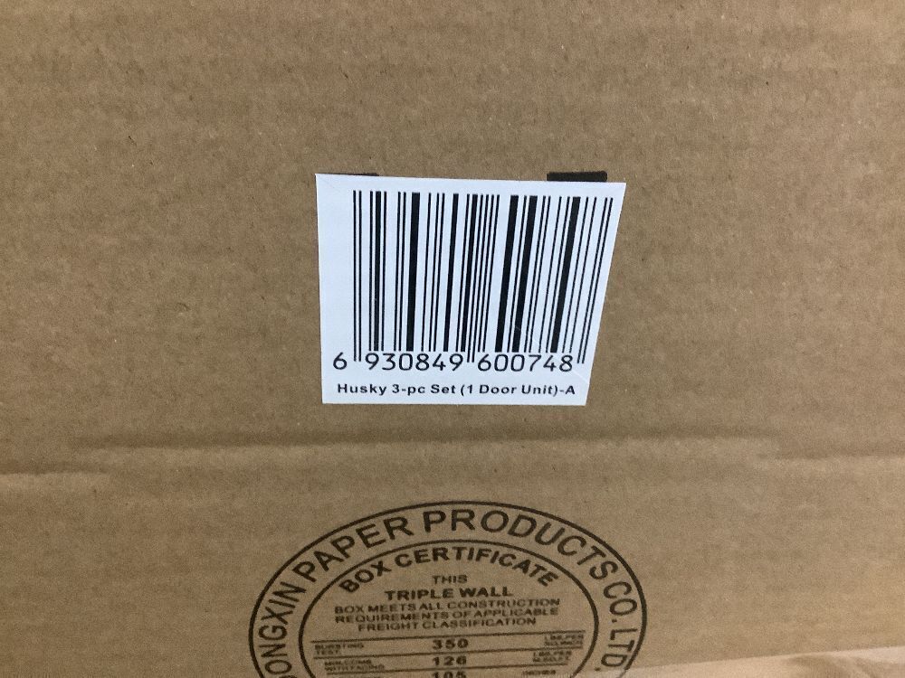 Husky 3-Piece Regular Duty Welded Steel Garage Storage System in Black - Dented - Image 6 - Lot 4JF