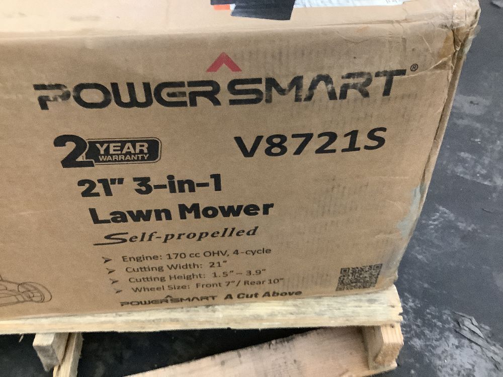PowerSmart 21 in. 3-in-1 Self Propelled Lawn Mower - Image 3 - Lot 18JF