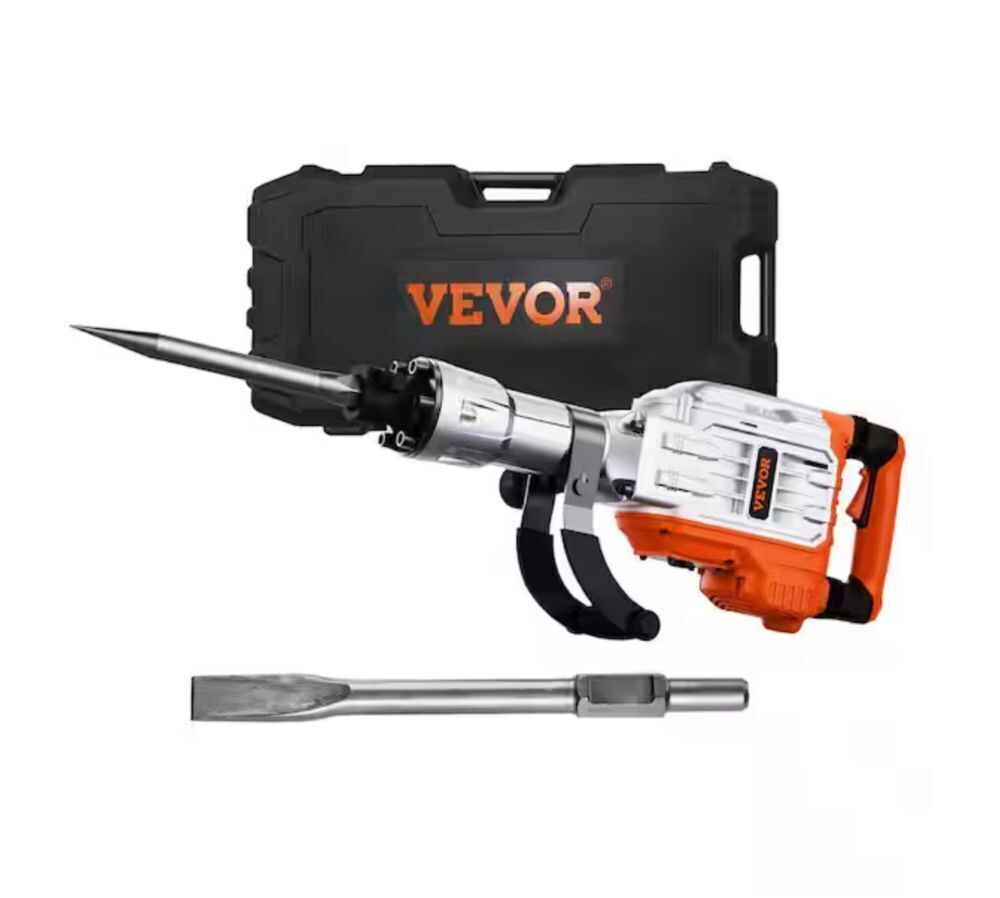 VEVOR 28.7 in. x 7 in. Demolition Jack Hammer, 3500W, 1900 BPM - Image 1 - Lot 24JF