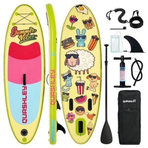 Quashley Kids Inflatable Stand Up Paddle Board - Lot 35JF