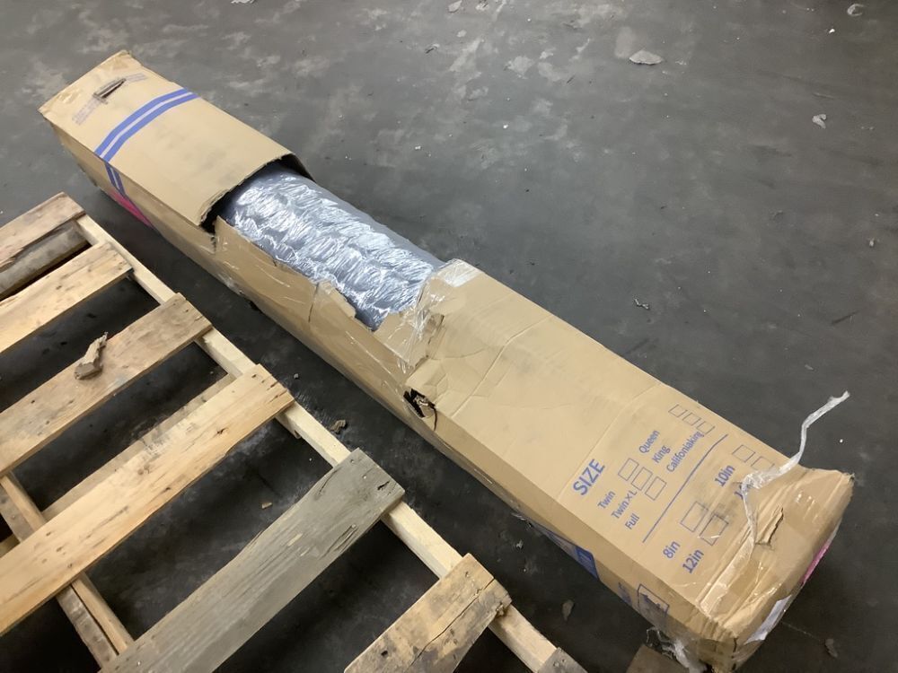 12 Inch King Size Hybrid Mattress, Firm - Image 2 - Lot 38JF