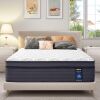 SIMARTH King Size 14 Inch Memory Foam Hybrid Mattress, Medium - Thumbnail 1