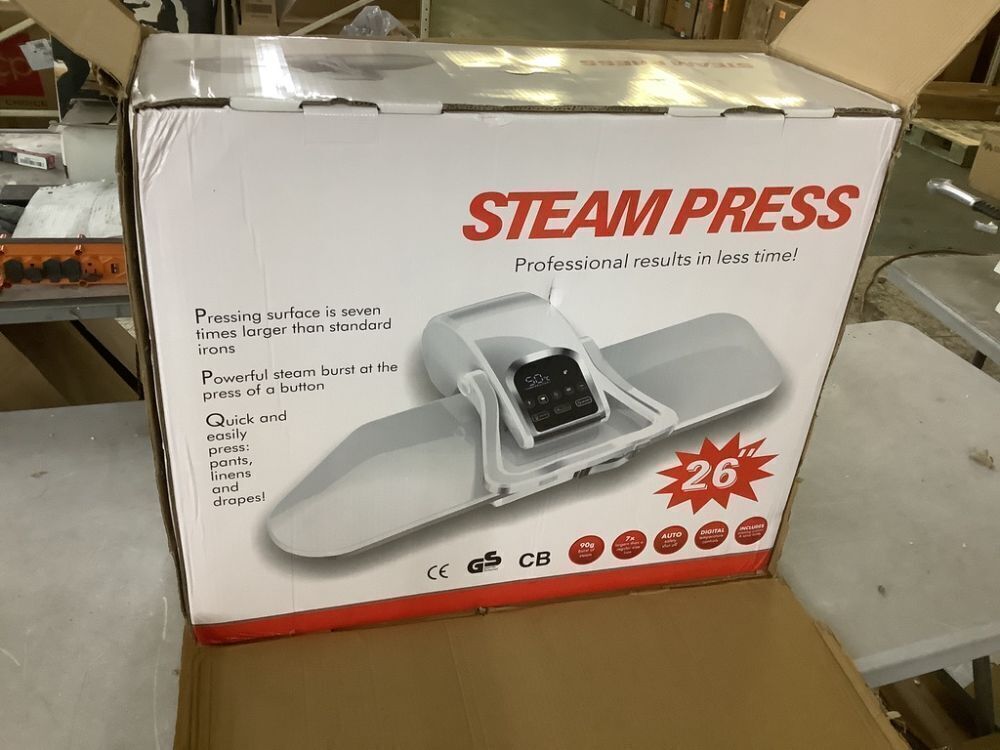 Garment Steam Iron 26" - Image 1 - Lot 108