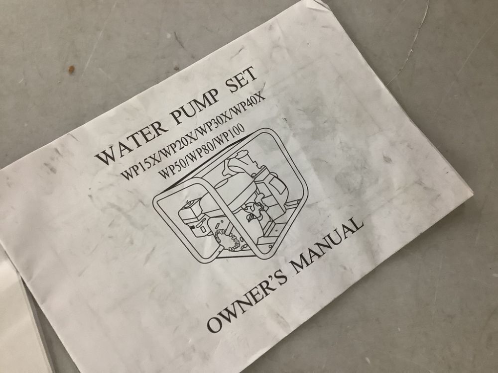 Gas Engine Water Pump - For Repair, Engine has Compression - Image 11 - Lot 136