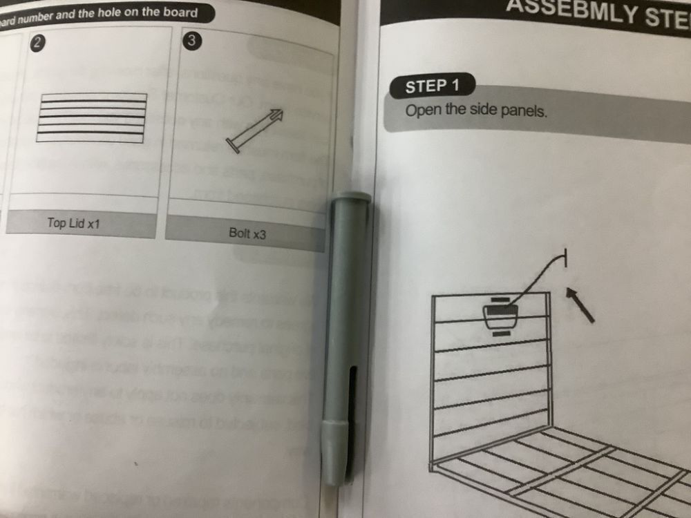 75 Gallons Foldable Plastic Deck Box - Image 8 - Lot 340