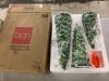 Set of 3 Pre-Lit Ceramic Tabletop Christmas Trees - Thumbnail 2