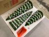 Set of 3 Pre-Lit Ceramic Tabletop Christmas Trees - Thumbnail 3