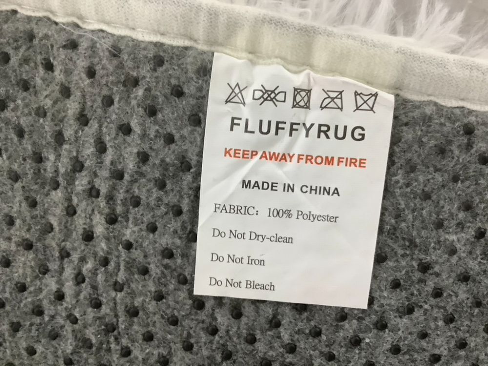 Fluffy Rug, 4' x 6' - Image 4 - Lot 445