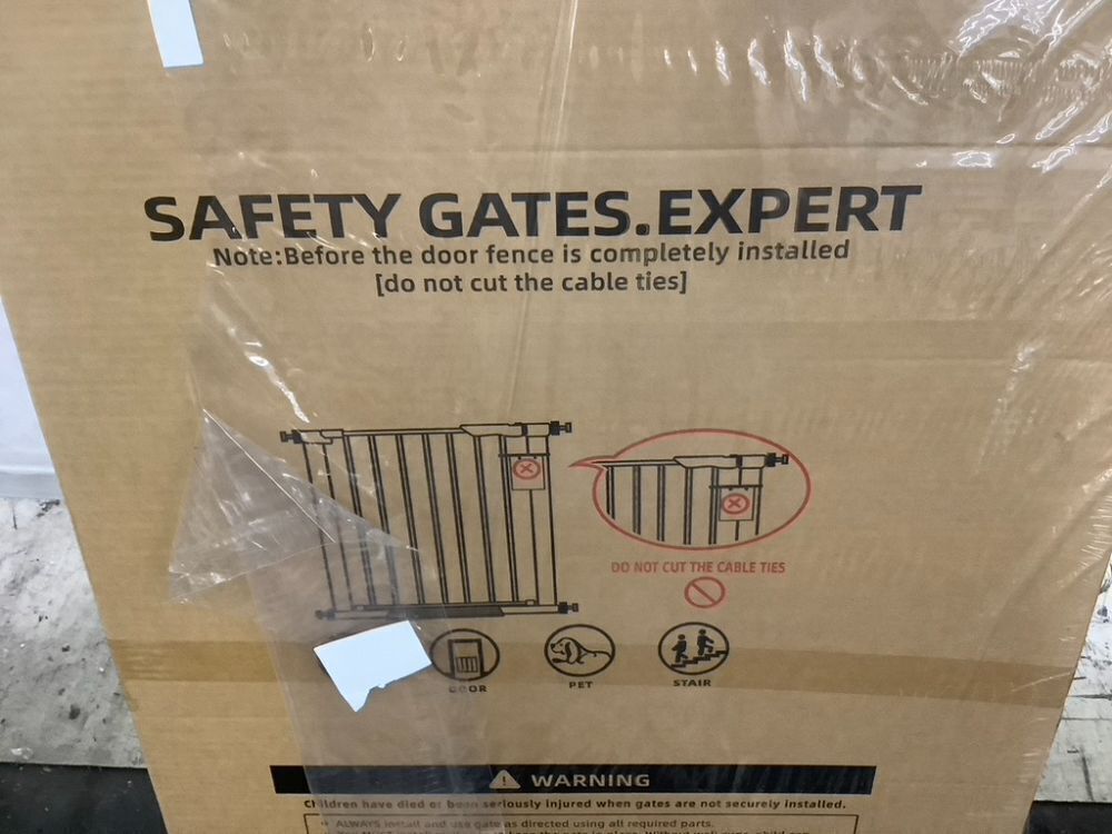 51.18" Extra Tall Cat Gate for Doorway, 30.5"-40" Auto Close - Image 2 - Lot 344