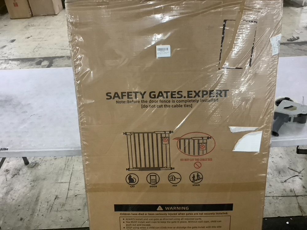 51.18" Extra Tall Cat Gate for Doorway, 30.5"-40" Auto Close - Image 3 - Lot 344