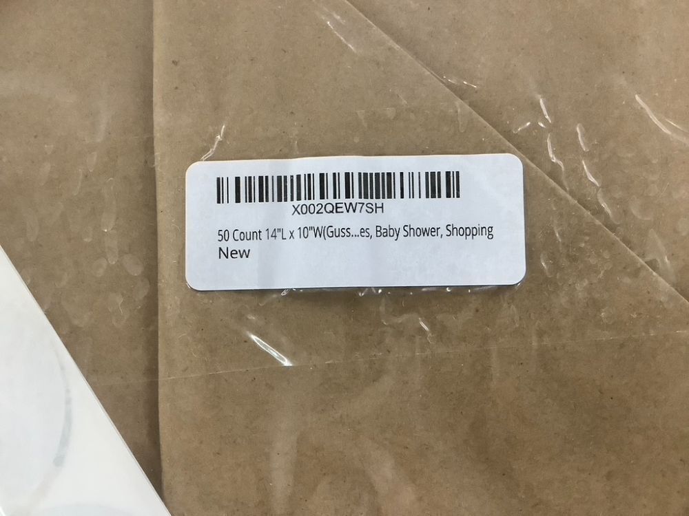 50 Count 14" x 10" Brown Paper Bags - Image 3 - Lot 543