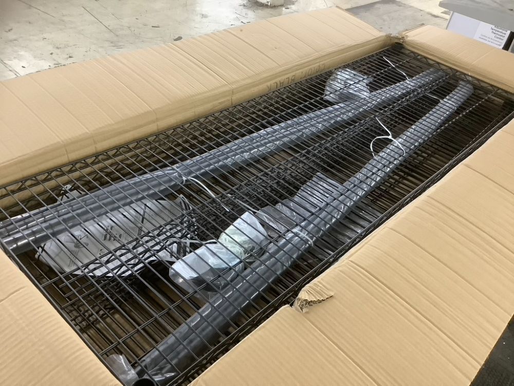 Heavy Duty 4 Tier Metal Storage Shelves with Wheels, 2500LBS Capacity, 62" x 58" x 19" - Image 7 - Lot 243