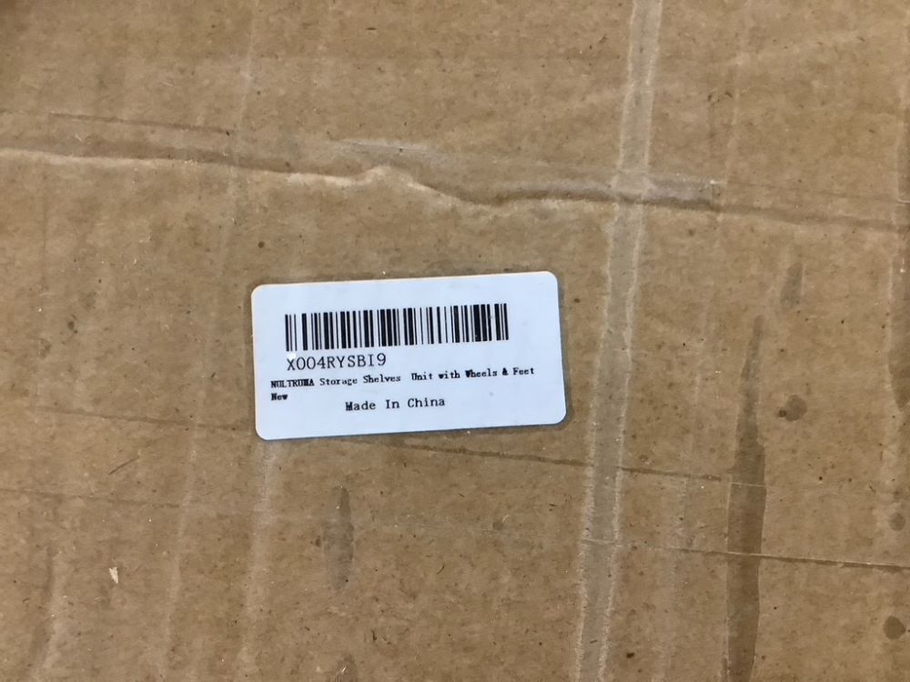 Heavy Duty 4 Tier Metal Storage Shelves with Wheels, 2500LBS Capacity, 62" x 58" x 19" - Image 11 - Lot 243