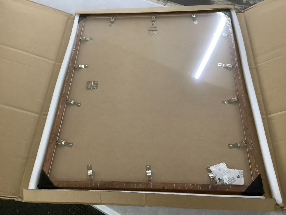 Rustic Woodgrain 10 x 14 Poster Frame - Image 2 - Lot 548