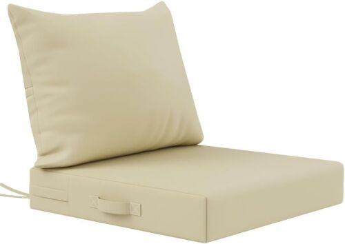 Outdoor Cushion Set with Ties, 24" x 24" x 4" - Lot 745