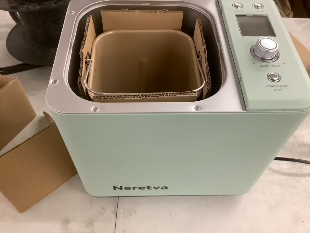 Neretva 20-in-1 2LB Bread Machine Dual Heater & Nonstick Ceramic Pan - Image 3 - Lot 246