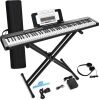 88 Key Semi Weighted Electronic Digital Piano with Music Stand - Thumbnail 1