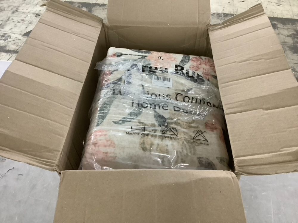 Floral Area Rug, 6' x 9' - Image 2 - Lot 249