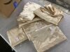 Lot of Champagne Satin Tablelcoths, 90" x 156" - Thumbnail 2