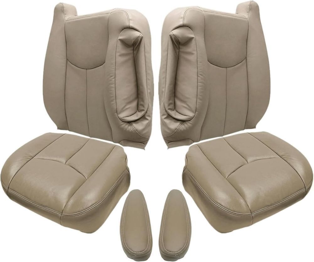 Seat Covers and Armrest Covers for Chevy Silverado Avalanche GMC Sierra 2003-2007 - Image 1 - Lot 744