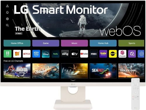 LG 27" FHD IPS MyView Smart Monitor with webOS and Built-in Speakers - Lot 145