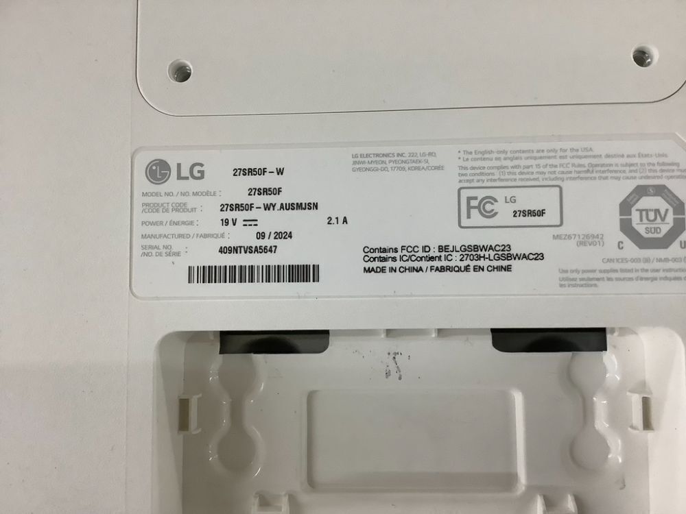 LG 27" FHD IPS MyView Smart Monitor with webOS and Built-in Speakers - Image 5 - Lot 145