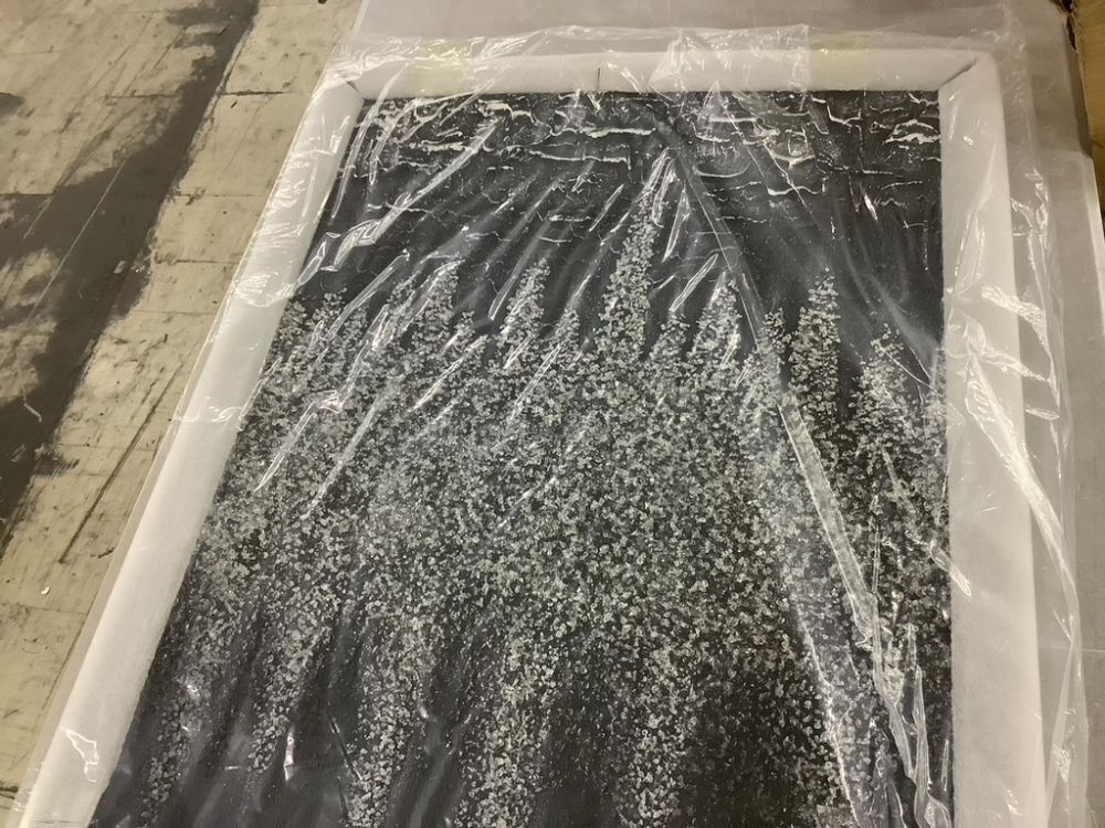 Abstract Wall Art 25" x 37" - Image 4 - Lot 237