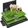 Hompet Artificial Grass Patch Dog Potty with Tray, 30''x20'' - Thumbnail 1