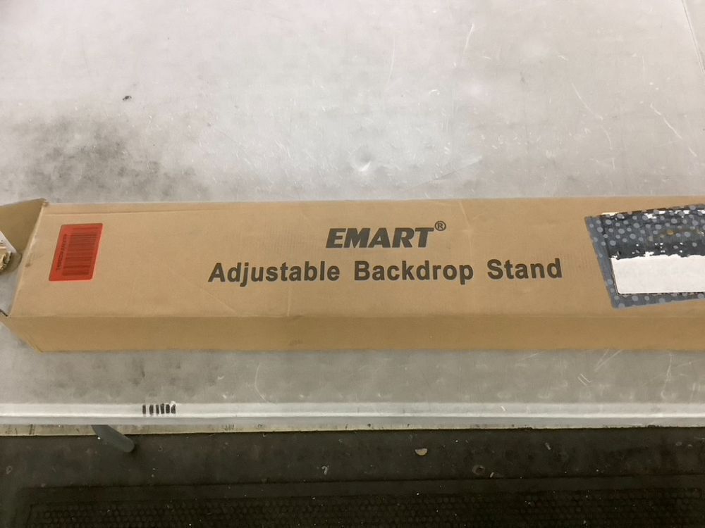 EMART Adjustable Backdrop Stand - Image 5 - Lot 438