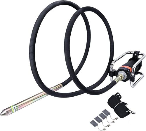 BIZOEPRO Handheld Concrete Vibrator, 1600W 2HP 18000RPM, 14-3/4ft Flexible Shaft - Lot 146