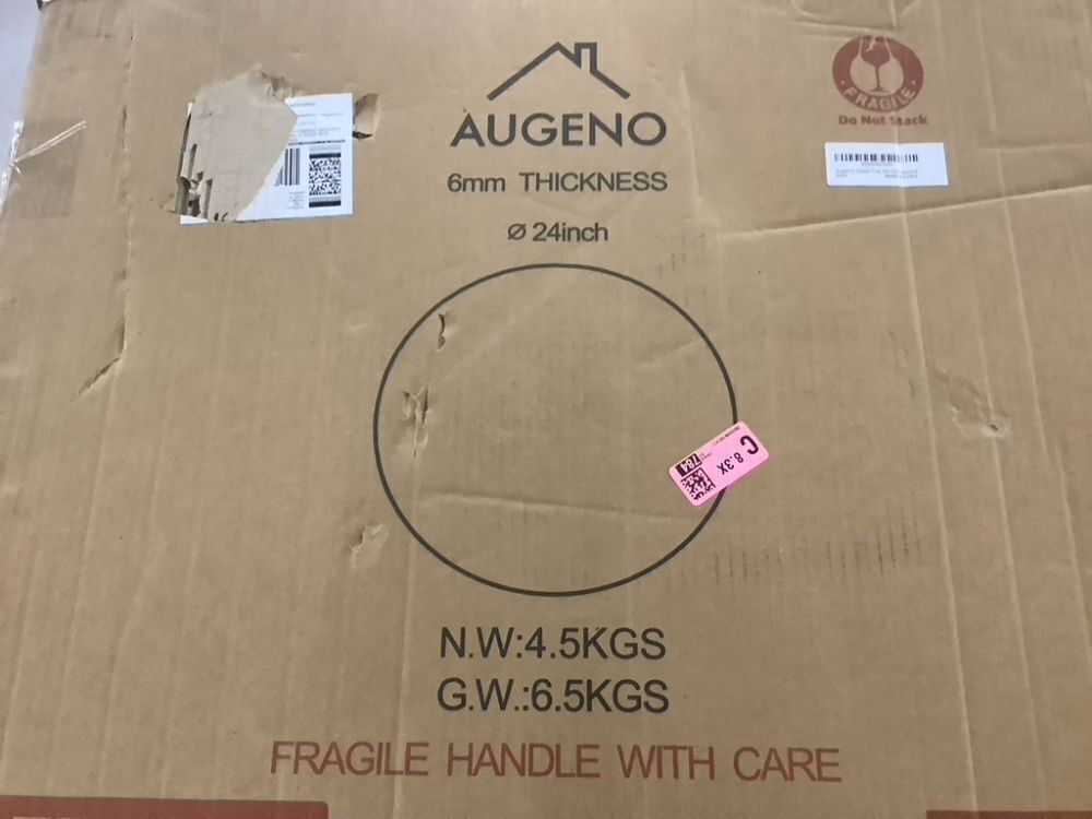 Augeno 24 inch Round Glass Table Top - Image 2 - Lot 539