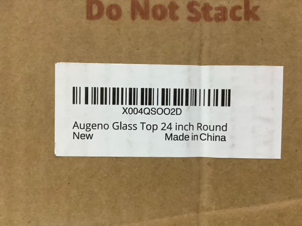 Augeno 24 inch Round Glass Table Top - Image 5 - Lot 539