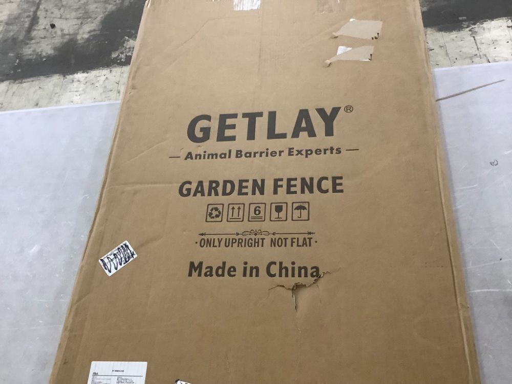 Getlay Garden Fence with Gate 48" H x 27" L, 4 Panels - Image 2 - Lot 335