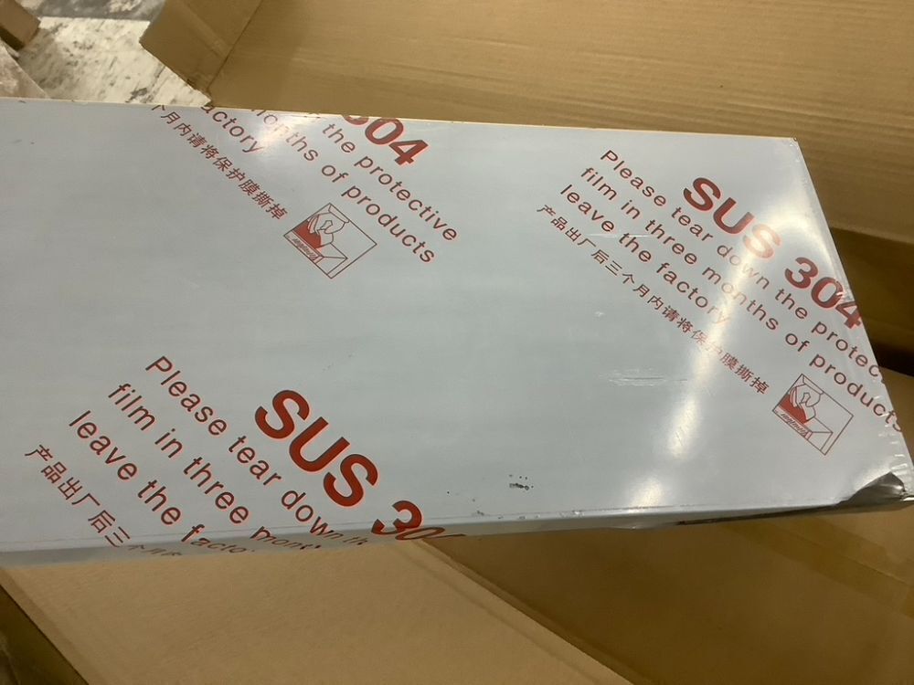 Noliven Stainless Steel Drop Down Folding Concession Shelf, 72" x 12" - Image 6 - Lot 440