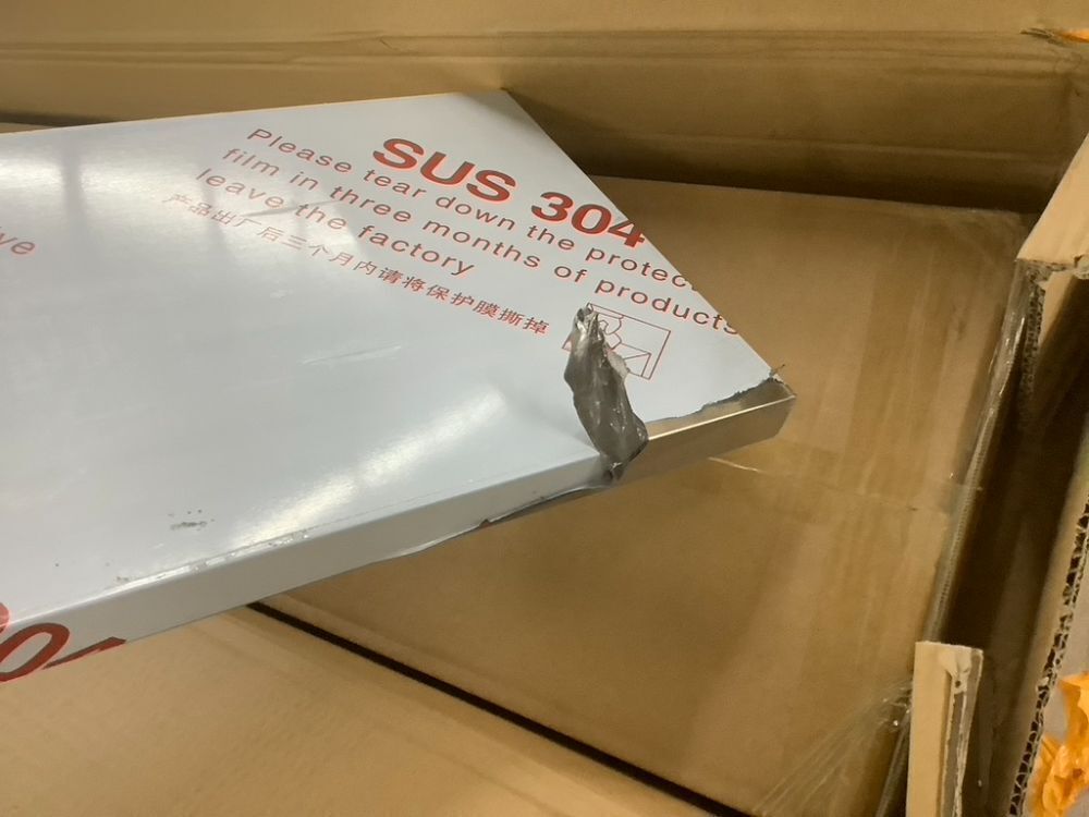 Noliven Stainless Steel Drop Down Folding Concession Shelf, 72" x 12" - Image 7 - Lot 440