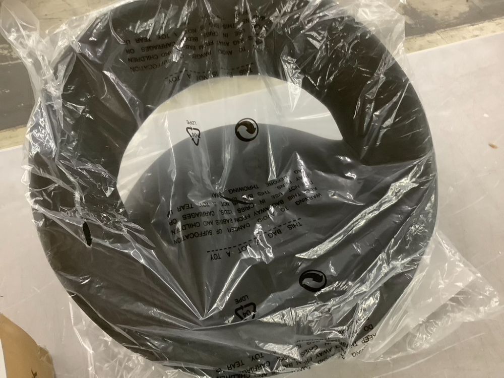 Crescent Rolling Salon Stool with Adjustable Height - Image 3 - Lot 332