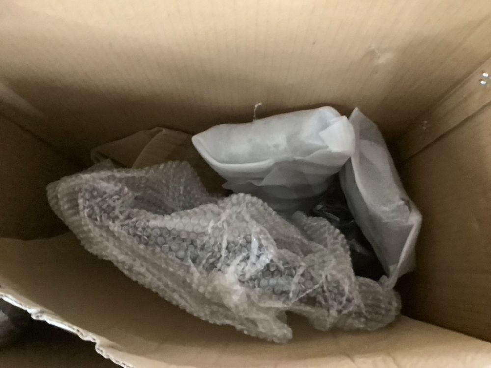 Crescent Rolling Salon Stool with Adjustable Height - Image 4 - Lot 332