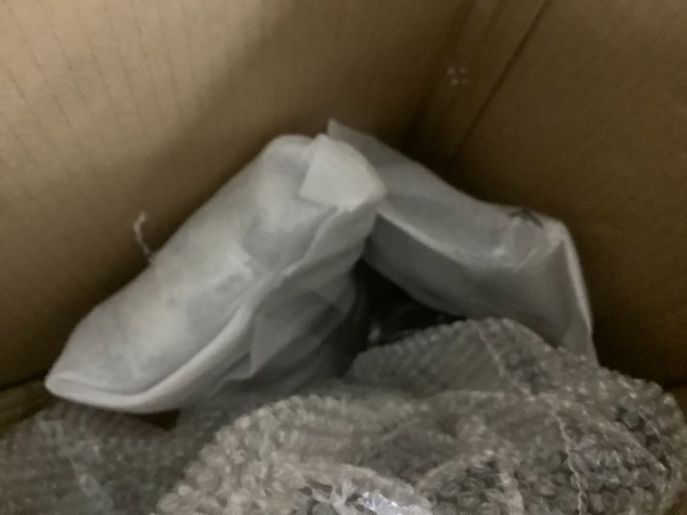 Crescent Rolling Salon Stool with Adjustable Height - Image 6 - Lot 332