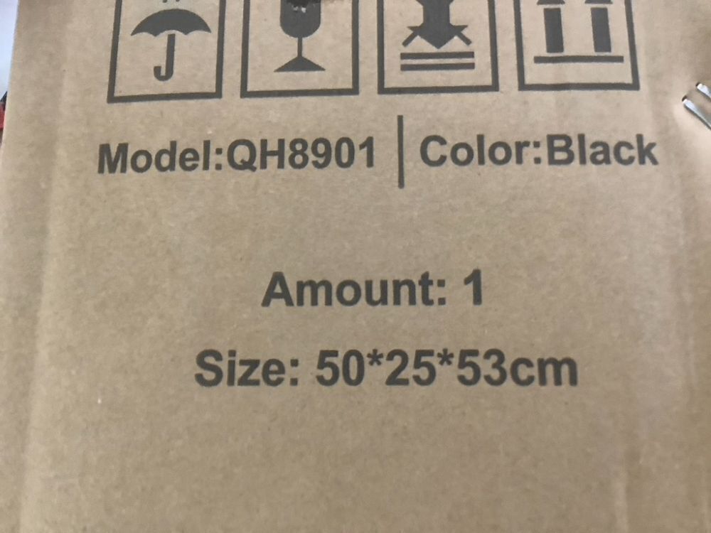 Crescent Rolling Salon Stool with Adjustable Height - Image 8 - Lot 332