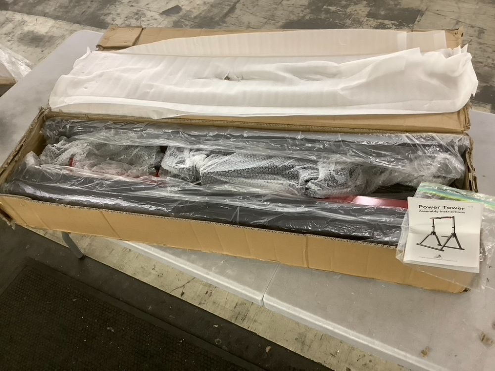 Power Tower Pull Up Bar Dip Station - Image 1 - Lot 431
